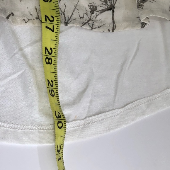 Mystree Floral Slub and Knit Top Size M - Picture 8 of 8